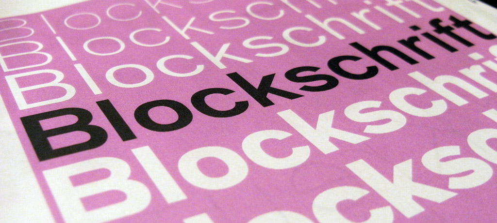 Die Blockschrift